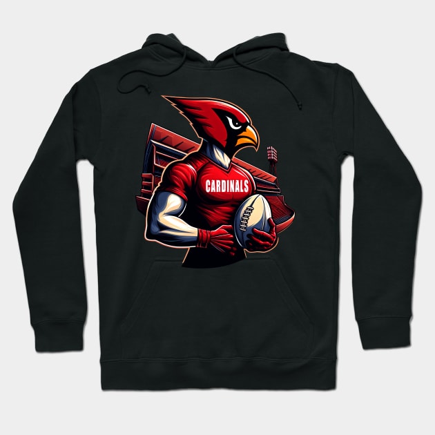 Arizona Cardinals 003 Hoodie by romancenemy